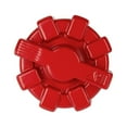 thumbnail image 1 of Rugged Ridge by RealTruck Elite Fuel Cap for Jeep Wrangler/Gladiator | Aluminum, Red | 11229.12 | Compatible with 2001-2024 Jeep Wrangler TJ/JK/JL; 2020-2024 Jeep Glaidator JT, 1 of 4