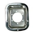 thumbnail image 1 of Rugged Ridge by RealTruck Fuel Filler Bezel for Jeep CJ/Wrangler YJ | Stainless Steel | 11135.01 | Compatible with 1976-1986 Jeep CJ; 1987-1995 Jeep Wrangler YJ, 1 of 3