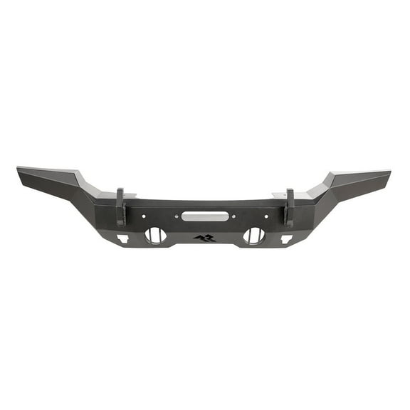 Rugged Ridge by RealTruck HD Bumper, Front for Jeep JK/JL/JT | Full-Width, Steel, Textured Black | 11540.31 | Compatible with 2007-2024 Jeep Wrangler JK/JL; 2020-2024 Jeep Gladiator JT