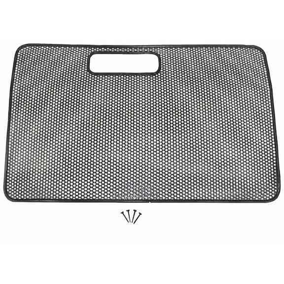 Rugged Ridge by RealTruck Radiator Bug Shield for Wrangler TJ/LJ | Black, Weather Resistant | 11213.03 | Compatible with 1997-2006 Jeep Wrangler TJ; 2004-2006 Jeep Wrangler LJ