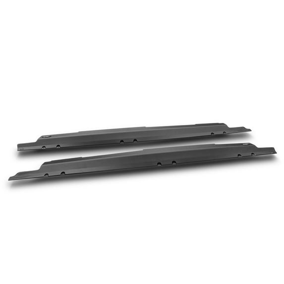 Rugged Ridge by RealTruck Rocker Guard Armor for Wrangler JKU 4-Door | Matte Black, Complete Set | 11651.72 | Compatible with 2007-2018 Jeep Wrangler JK 4-Door