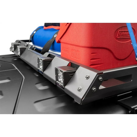 Rugged Ridge by RealTruck Roof Rack w/ Basket for Jeep JL/JT | Low-Profile Design, Steel | 11703.05 | Compatible with 2018-2024 Jeep Wrangler JL 2-Door; 2020-2024 Jeep Gladiator JT w/ Hard Top