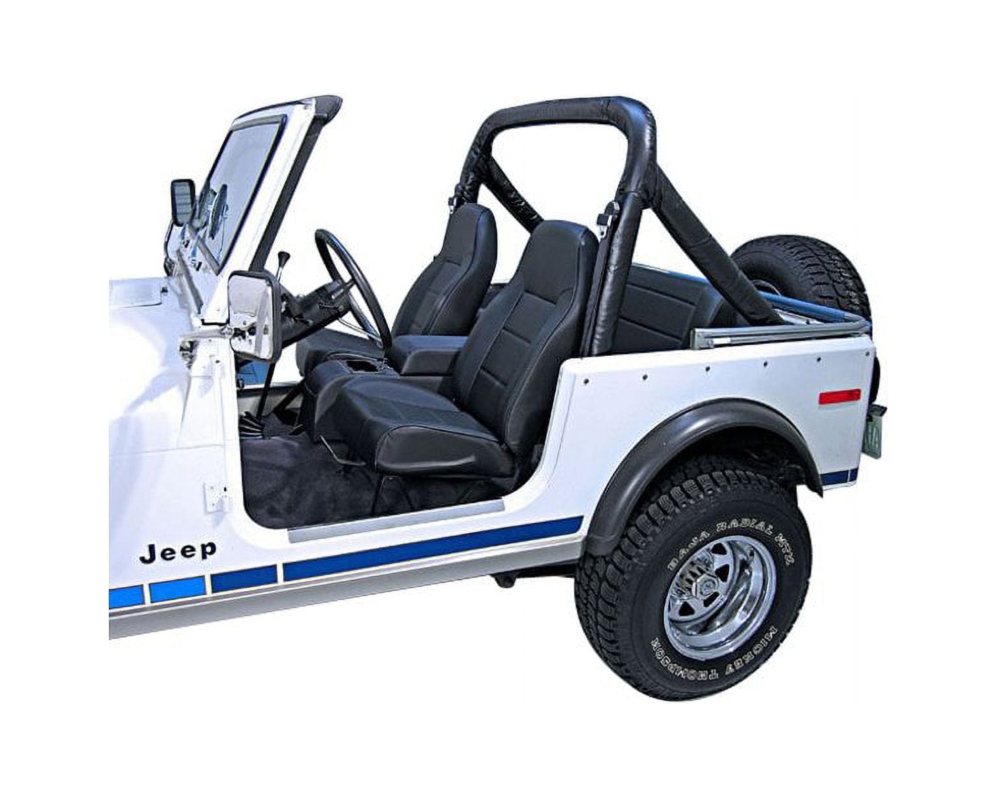 Jump Seat Rugged Ridge Sport Front Seat Reclinable Gray