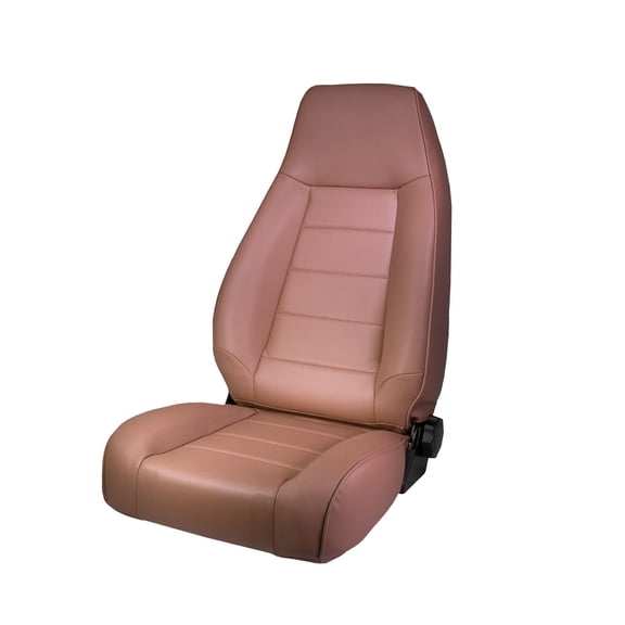 Rugged Ridge by RealTruck Seat for Jeep CJ/Wrangler YJ/TJ | Front, High-Back, Reclinable, Tan | 13402.04 | Compatible with 1976-2002 Jeep CJ & Wrangler YJ/TJ
