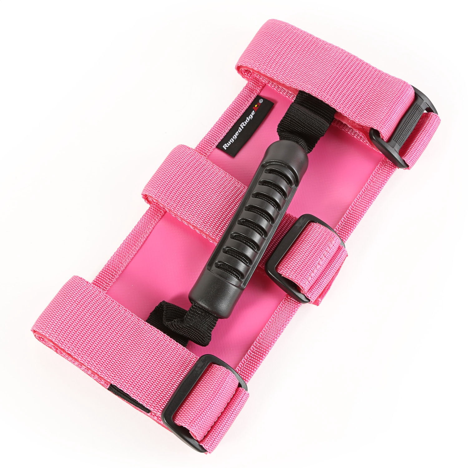 Rugged Ridge 13505.01 Ultimate Grab Handles, Front Single Handle Pair Pink