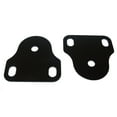 thumbnail image 1 of Rugged Ridge 11208.01 Windshield Bracket Kit, Black; 76-95 Jeep CJ/Wrangler YJ Fits select: 1977,1979-1980 AMERICAN MOTORS JEEP, 1 of 6