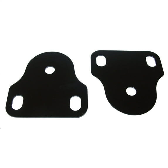 Rugged Ridge 11208.01 Windshield Bracket Kit, Black; 76-95 Jeep CJ/Wrangler YJ Fits select: 1977,1979-1980 AMERICAN MOTORS JEEP
