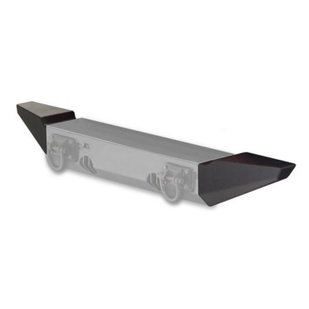 Rugged Ridge by RealTruck XHD Bumper End Kit | Textured Black, Steel | 11540.12 | Compatible with XHD Bumpers from Rugged Ridge by RealTruck (JK Only)