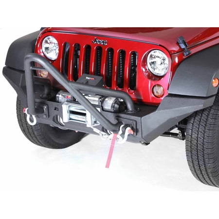 Rugged Ridge by RealTruck XHD Bumper High Clearance End Kit, Front | Textured Black, Steel | 11540.24 | Compatible with XHD Bumpers from Rugged Ridge by RealTruck