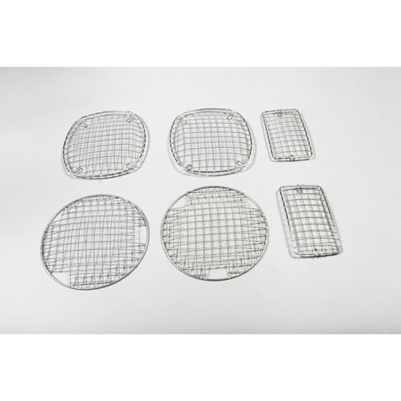 Rugged Ridge by RealTruck | 11102.03 Stone Guard Kit, Stainless Steel 1997-2006 Jeep Wrangler TJ Compatible with Select: 1997-2006 Jeep Wrangler / TJ