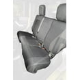 thumbnail image 1 of Rugged Ridge by RealTruck | 13266.02 Elite Ballistic Seat Cover, Rear, Black; Compatible with 2007-2010 Wrangler JKU, 4 Door, 1 of 6