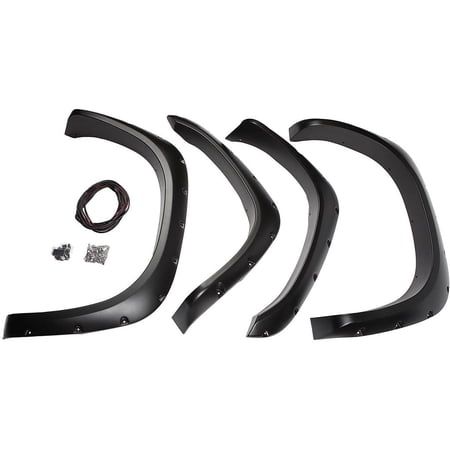 Rugged Ridge by RealTruck All-Terrain Fender Flare Kit for RAM 1500 | 4-Piece | 81630.42 | Compatible with 2009-2012 RAM 1500