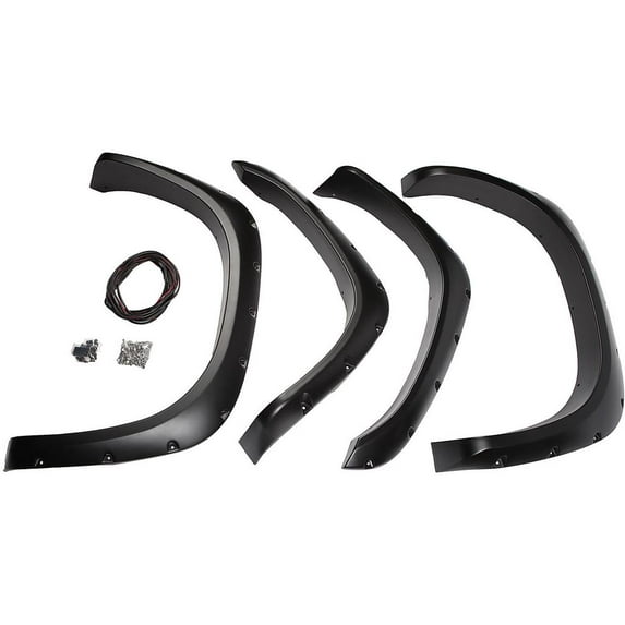 Rugged Ridge by RealTruck All-Terrain Fender Flare Kit for RAM 1500 | 4-Piece | 81630.42 | Compatible with 2009-2012 RAM 1500