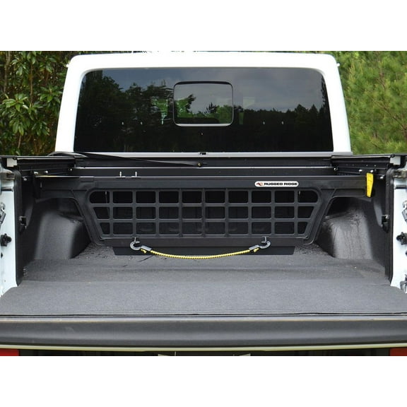 Rugged Ridge by RealTruck Armis Cargo Manager for Gladiator JT | Textured Black | 13550.32 | Compatible with 2020-2024 Jeep Gladiator JT