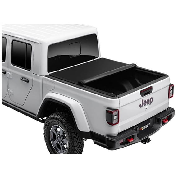 Rugged Ridge by RealTruck Armis Soft Rolling Bed Cover for Gladiator JT | Textured Black | 13550.22 | Compatible with 2020-2024 Jeep Gladiator JT