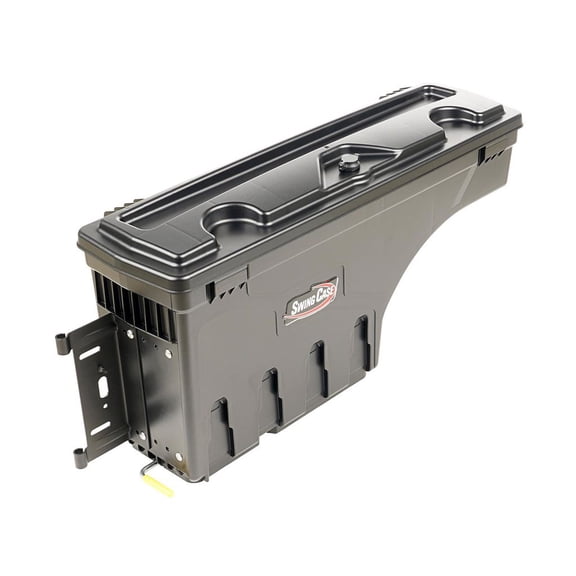 Rugged Ridge by RealTruck Armis Swing Case for Gladiator JT | Driver Side, Textured Black | 13550.28 | Compatible with 2020-2024 Jeep Gladiator JT