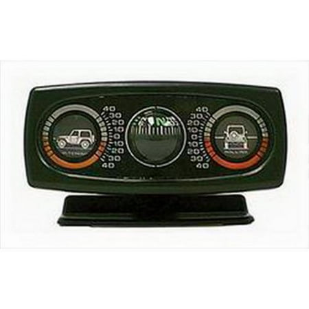 Rugged Ridge by RealTruck Clinometer | Black, Compass | 13309.01 | Universal