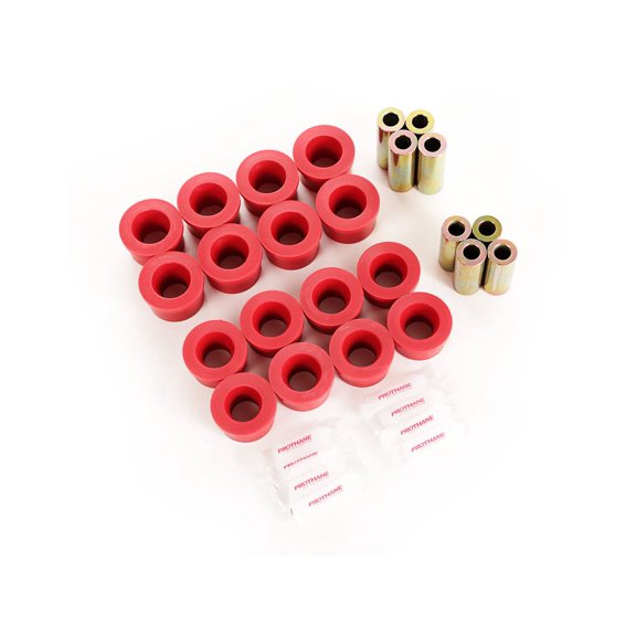 Rugged Ridge by RealTruck Control Arm Bushing Kit for Wrangler JK/JKU | Rear, Polyurethane | 1-302 | Compatible with 2007-2018 Jeep Wrangler JK/JKU