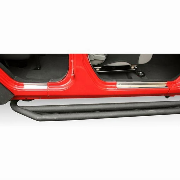 Rugged Ridge by RealTruck Door Entry Guards for Wrangler JK | Stainless Steel | 11119.05 | Compatible with 2007-2018 Jeep Wrangler JK