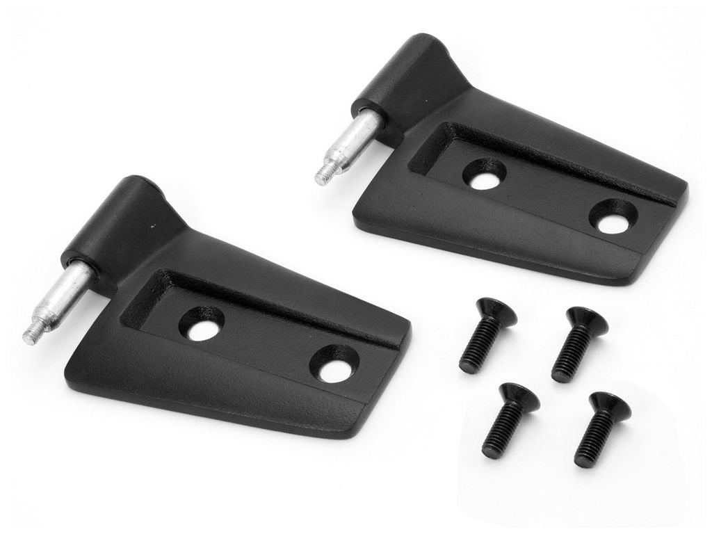 Rugged Ridge Door Hinge Set Stainless Steel - 1987-06 Jeep Wrangler Rugged Ridge Door Hinge Set Stainless Steel - 1987-06 Jeep Wrangler