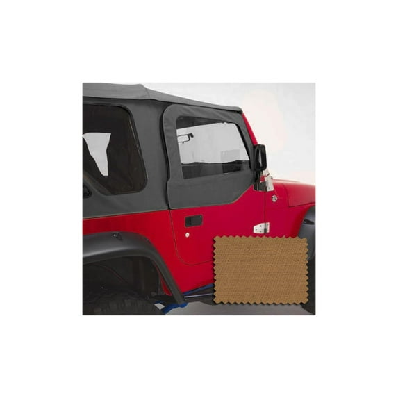 Rugged Ridge by RealTruck Door Skins for Wrangler TJ | Spice, Pair | 13717.37 | Compatible with 1997-2006 Jeep Wrangler TJ