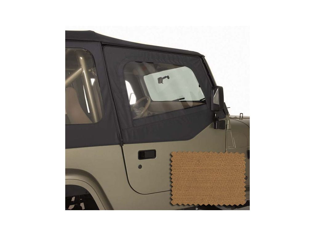 Rugged Ridge by RealTruck Door Skins for Wrangler YJ | Spice, Pair | 13716.37 | Compatible with 1988-1995 Jeep Wrangler YJ