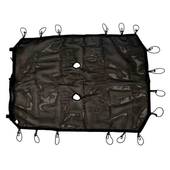 Rugged Ridge by RealTruck Eclipse Sun Shade for Wrangler JKU 4-Door | Full, Black | 13579.05 | Compatible with 2007-2018 Jeep Wrangler JK 4-Door