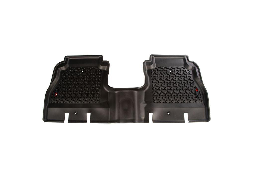 Rugged Ridge by RealTruck Floor Liners for Wrangler JLU 4-Door | Rear | 12950.48 | Compatible with 2018-2024 Jeep Wrangler JL 4-Door
