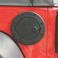 thumbnail image 1 of Rugged Ridge by RealTruck Gas Cap Door for Wrangler JK/JKU | Locking, Black Aluminum | 11425.06 | Compatible with 2007-2018 Jeep Wrangler JK, 1 of 6