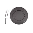 thumbnail image 1 of Rugged Ridge by RealTruck Gas Cap Door for Wrangler TJ | Non-Locking, Black | 11425.02 | Compatible with 1997-2006 Jeep Wrangler TJ, 1 of 6