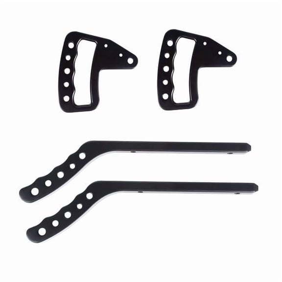 Rugged Ridge by RealTruck Grab Handles for Wrangler JK | Front/Rear Set, Aluminum | 13505.50 | Compatible with 2007-2018 Jeep Wrangler JK