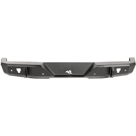 Rugged Ridge by RealTruck HD Bumper, Rear for Wrangler JL | Full-Width, Steel, Textured Black | 11540.36 | Compatible with 2018-2024 Jeep Wrangler JL
