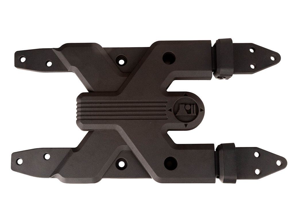 Rugged Ridge by RealTruck HD Tire Carrier for Wrangler JL | Hinge Casting, Heavy Duty | 11546.56 | Compatible with 2018-2024 Jeep Wrangler JL