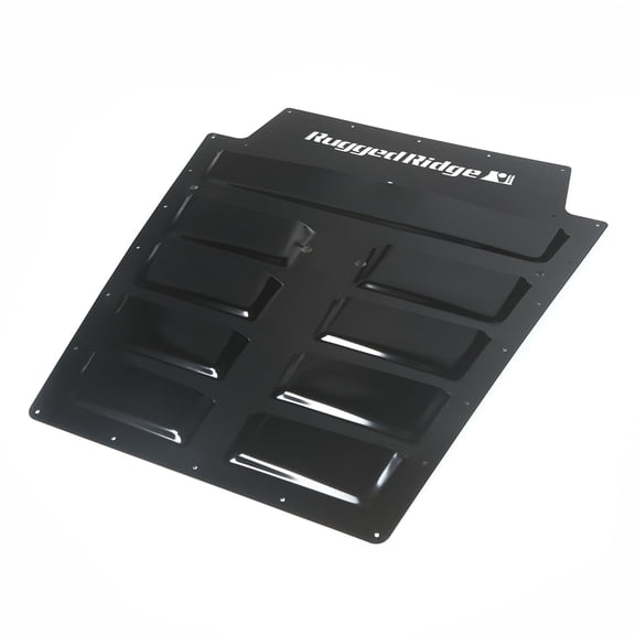 Rugged Ridge by RealTruck Hood Vent Insert for Wrangler JK/JKU | Primer | 17759.11 | Compatible with 2007-2018 Jeep Wrangler JK/JKU