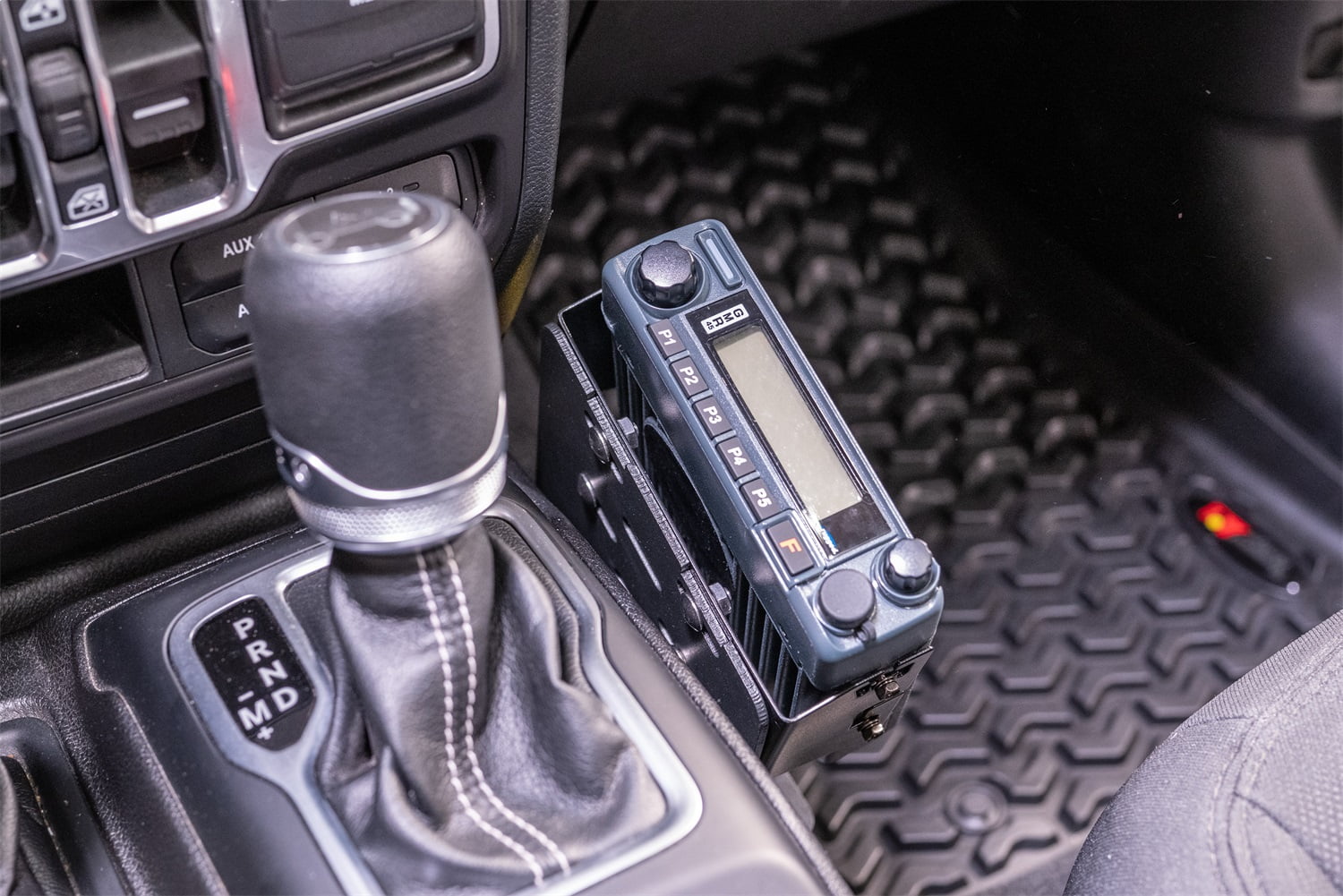 Rugged Ridge by RealTruck Race Radio Mount for Wrangler JL | 13551.06 | Compatible with 2018-2024 Jeep Wrangler JL