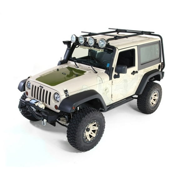 Rugged Ridge by RealTruck Sherpa Roof Rack for Wrangler JK 2-Door | | 11703.01 | Compatible with 2007-2018 Jeep Wrangler JK 2-Door