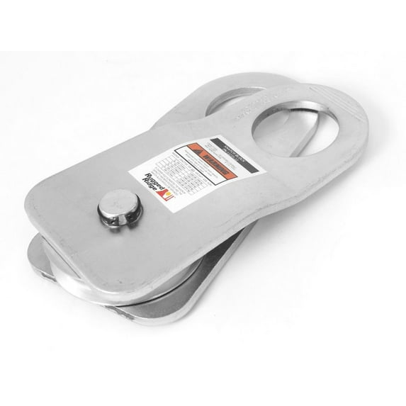 Rugged Ridge by RealTruck Snatch Block Pulley | 30,000 LB Capacity | 11235.11