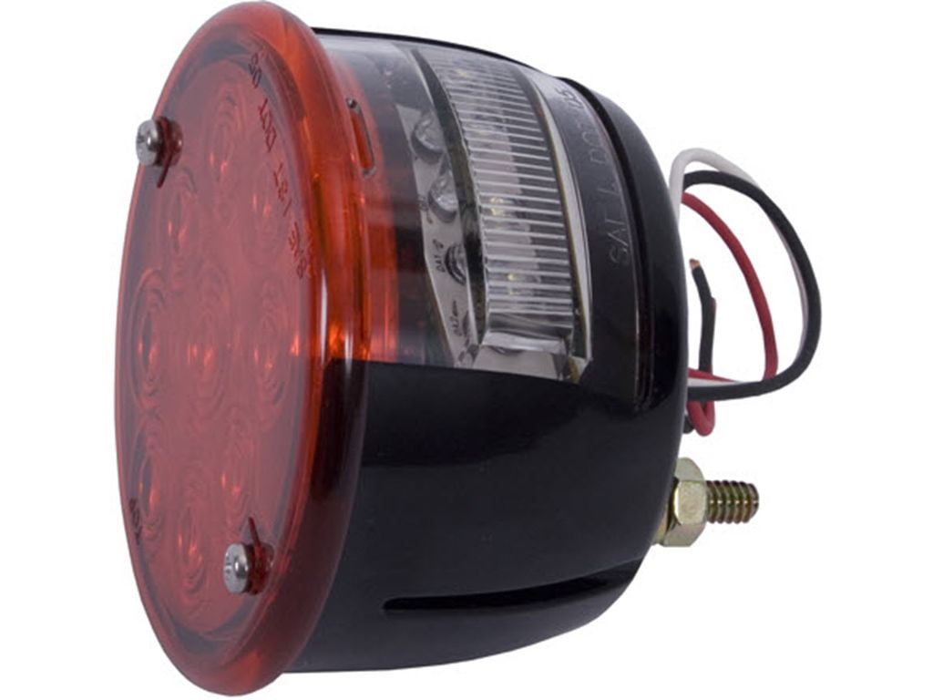 Rugged Ridge by RealTruck Tail Light Assembly for Jeep CJ/Willys | Left, LED | 12403.81 | Compatible with 1946-1975 Willys & Jeep CJ
