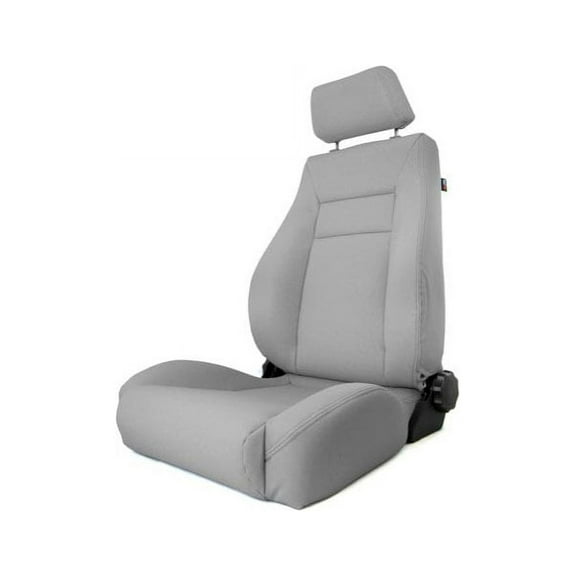 Rugged Ridge by RealTruck Ultra Seat for Wrangler TJ | Front, Reclinable, Gray | 13414.09 | Compatible with 1997-2006 Jeep Wrangler TJ