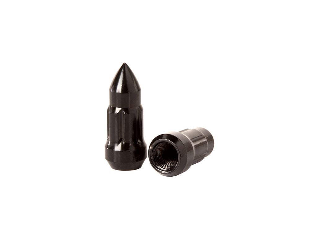 Rugged Ridge by RealTruck Wheel Lug Nut | 23 Piece, 1/2x20, Bullet Style, Black | 16715.25