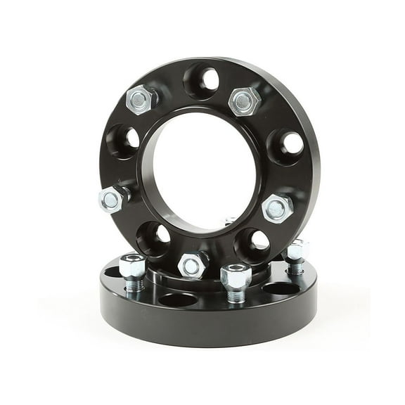 Rugged Ridge by RealTruck Wheel Spacer Kit for Toyota Tundra | 1.25", 5x150mm, Black | 15201.16 | Compatible with 2007-2017 Toyota Tundra