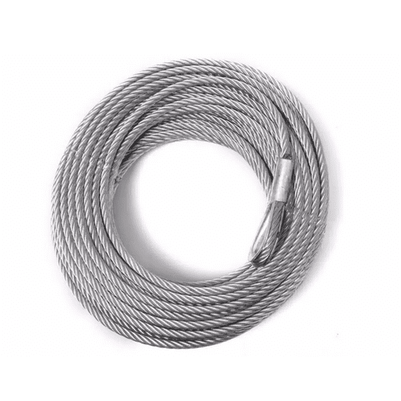 Rugged Ridge by RealTruck Winch Cable | 3/16 Inch x 50 feet, ATV/UTV | 15103.51