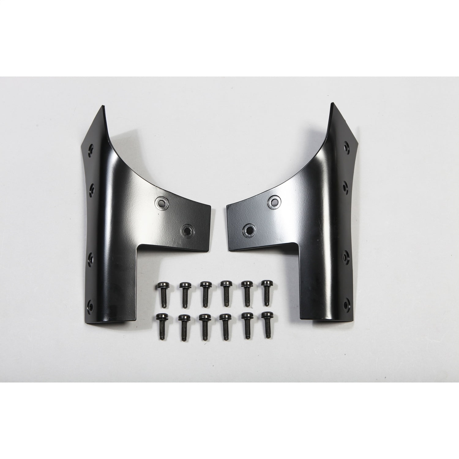 Rugged Ridge by RealTruck Windshield Hinges for Wrangler JK | Black | 11209.03 | Compatible with 2007-2018 Jeep Wrangler JK