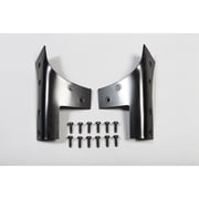 Rugged Ridge by RealTruck Windshield Hinges for Wrangler JK | Black | 11209.03 | Compatible with 2007-2018 Jeep Wrangler JK