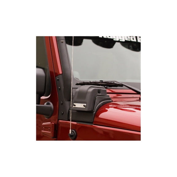 Rugged Ridge 17756.08 XHD Low-Mount Snorkel; 12-18 Jeep Wrangler JK, 3.6L