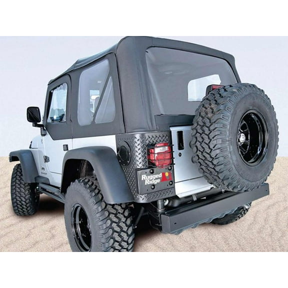 Rugged Ridge by RealTruck XHD Soft Top for Wrangler LJ | Black Diamond, Tinted | 13731.35 | Compatible with 2004-2006 Jeep Wrangler Unlimited LJ