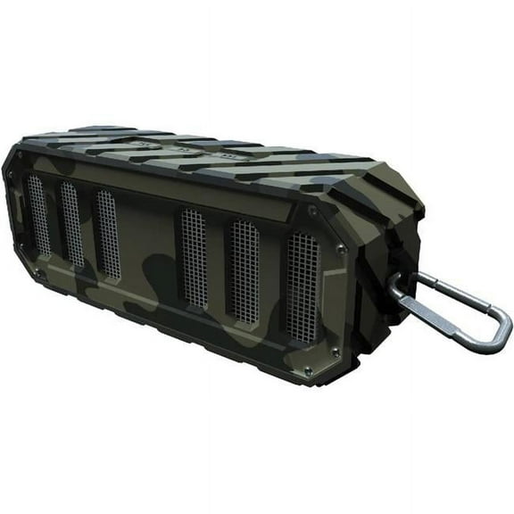 Rugged Rocker Waterproof Bluetooth Speaker, Beach Camouflage