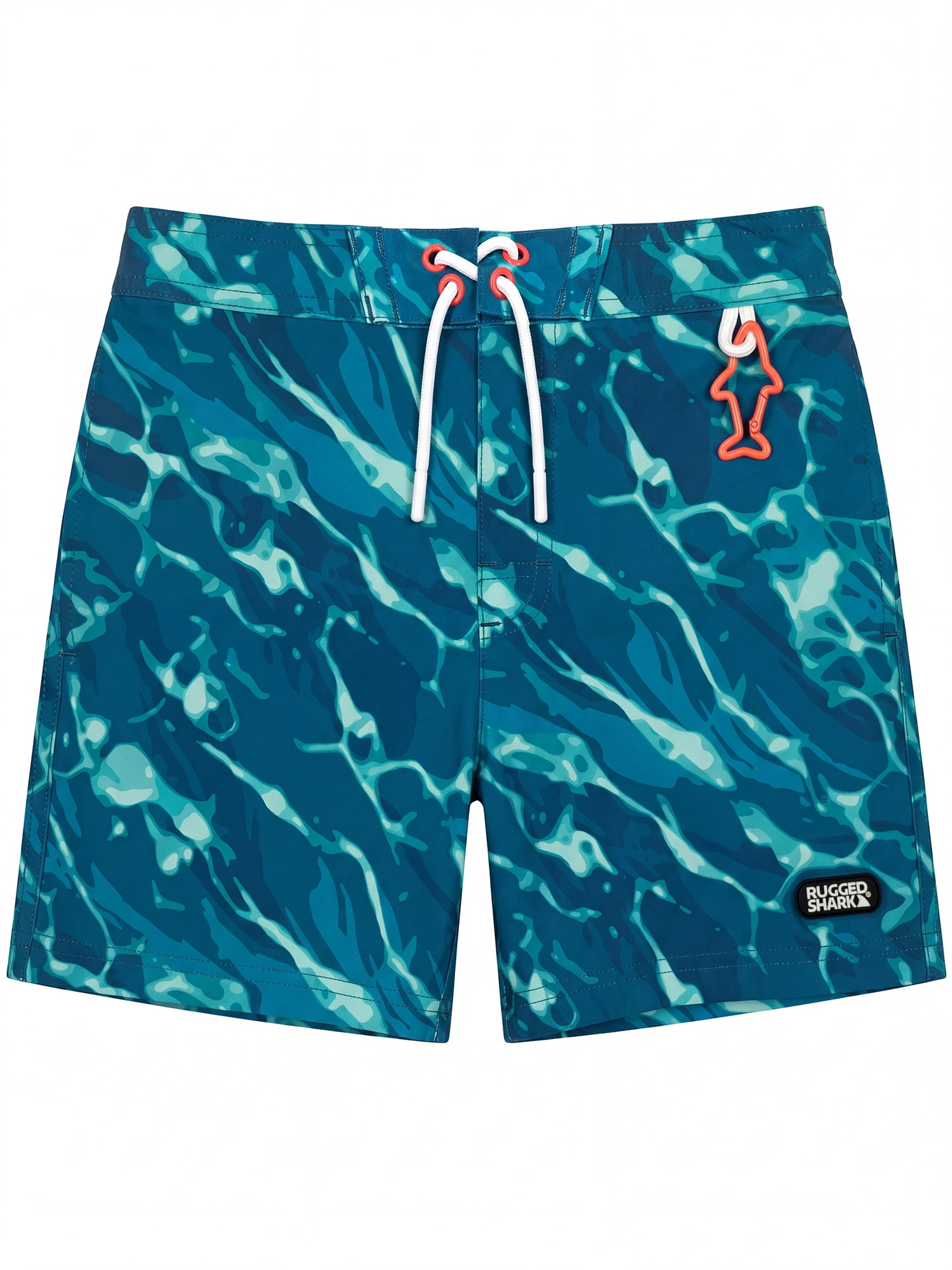 Boys 6" Inseam Swim Trunks, Sizes 4-16