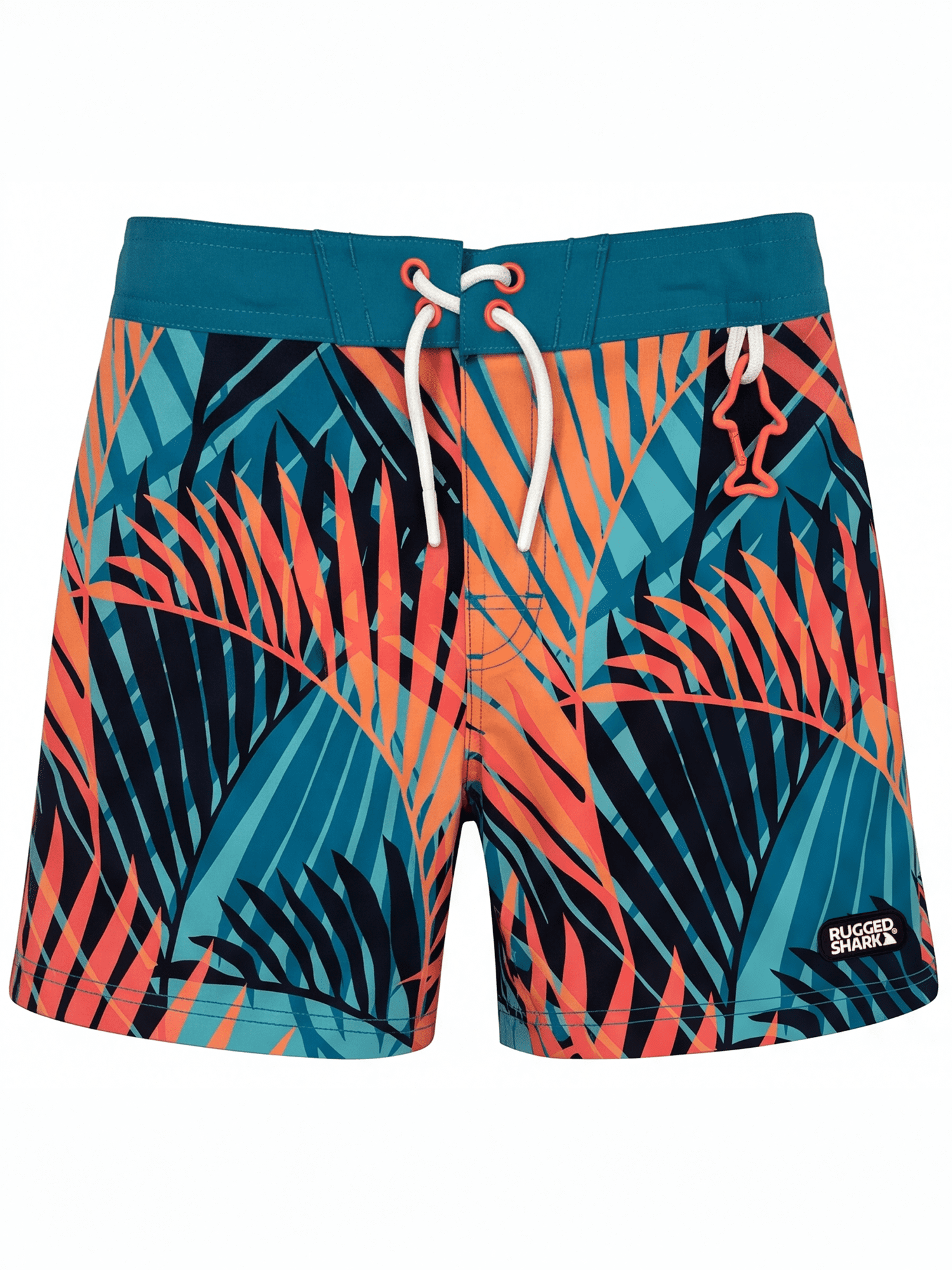 Boys 6" Inseam Swim Trunks, Sizes 4-16
