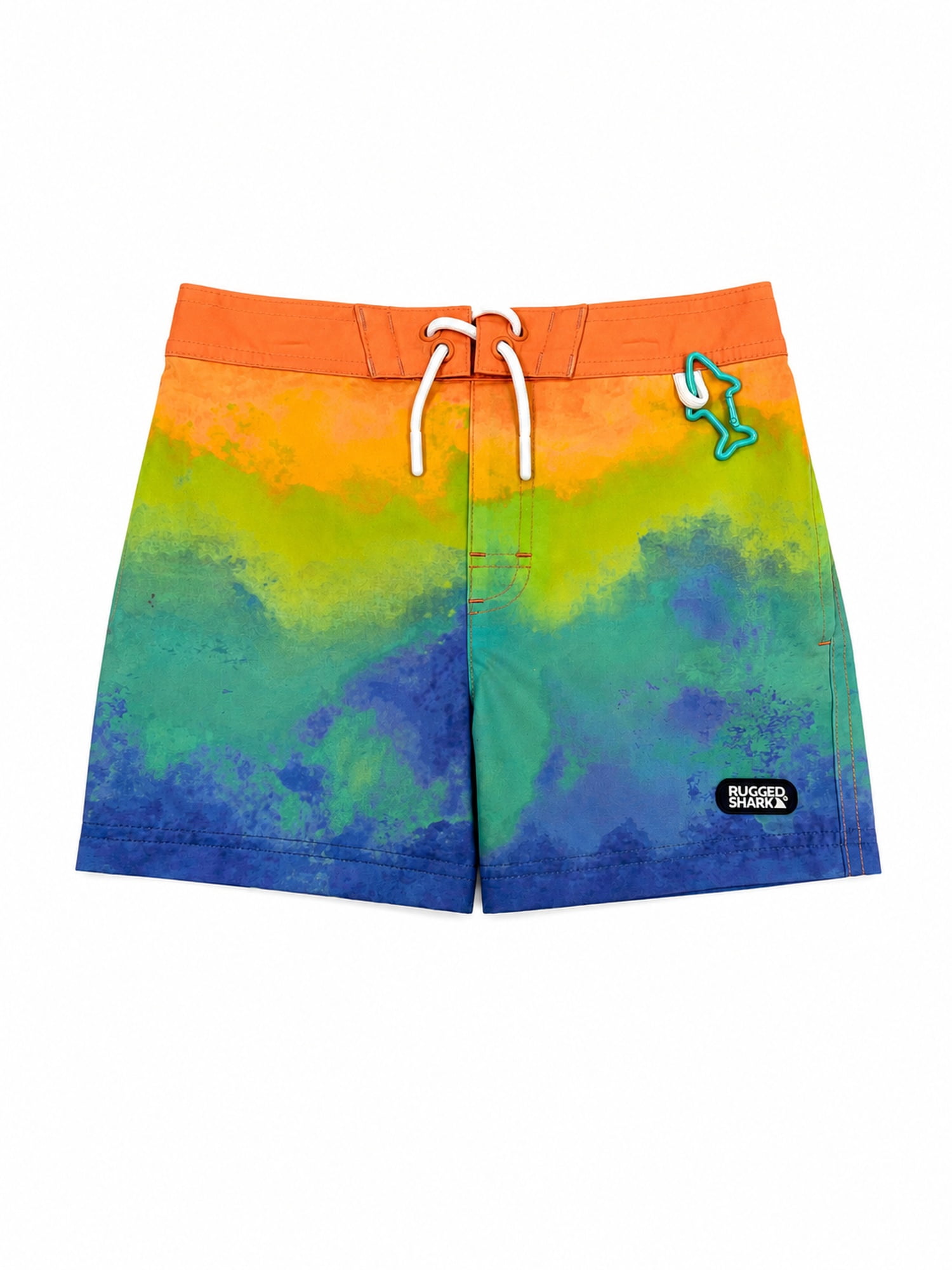 Boys 6" Inseam Swim Trunks, Sizes 4-16